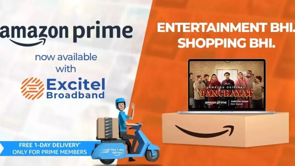 Excitel Amazon Prime partnership