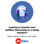 Reliance JioFiber ownership transfer