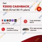 Airtel Wi-Fi Offer
