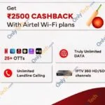 Airtel Wi-Fi Offer