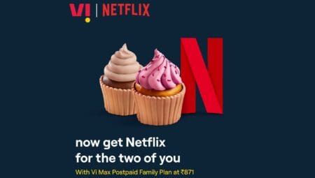 Rs. 871 Vi Max Postpaid Family Plan with Netflix